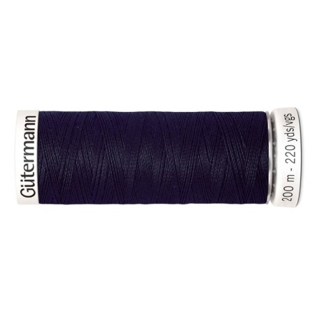 SEW-HALL thread for all materials, 200 m, 748277 (665 blue-black)