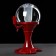Beer Tower "Sphere", 3 l, red color