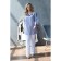 Female blouse, size 54, blue color