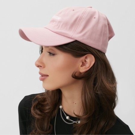 Women's cap "Awesome" minku, pink color, rr 58-1