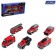 Set of metal machines "Fire Service", 6 pcs.