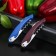 Soropor of the folding share "Shark", stainless steel, color mix