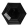 Lamp NTU 04-60-001 Oscar, E27, IP44, 60 watts, transparent glass, black