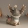 Souvenir Polystone "Olesha in the gray cap and scarf" lies 21x11.5x20 cm