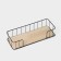 Sunny -7.8 × 34.7 × 13 cm shelf shelf, black color