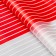 Flower film and gifts "Stripes", red, 60 x 60 cm