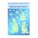 Stickers on the windows "New Year" snowmen, 28 x 19 cm