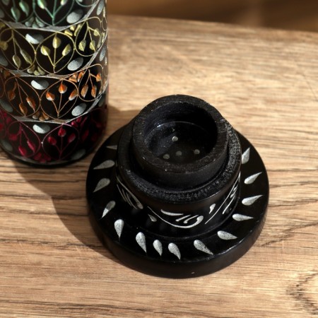 Bowing stand "Tower 7 Chakr" stone 26 cm-4