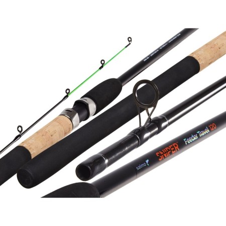The feeder feeder Salmo Sniper Feeder Travel 120, test 10-120, length 3.6 m.-1