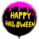 Foil ball 18 "Happy Halloween" circle