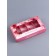 Folding box for 8 sweets "most beautiful", 9.8 x 17.7 x 3.5 cm. Confectionery packaging
