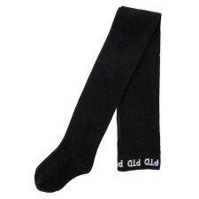 Tights for girls, height 134-140 cm, black color