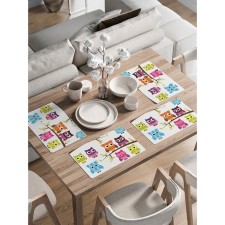 A set of napkins for setting the table 