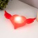 Night -hearted heart with wings LED red 7x14.3x3.8 cm Risalux