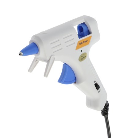 Tundra glue pistol, 25 watts, 220 V, ergonomic handle, anti -tank, cord 1.3 m, 7 mm-6