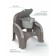 AMAROBABY BABY ChaIR, Gray color pot