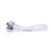 ATEMI B504 swimming glasses, silicone, white/red color