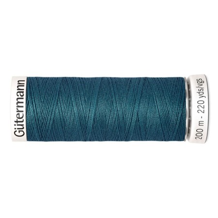 SEW-HALL thread for all materials, 200 m, 748277 (223 azure-turquoise)