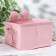 Storage basket with handles "Bear", 20 × 11 cm, pink color