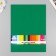 A set of felt 22x30 cm, 5 sheets, Korea, col. green