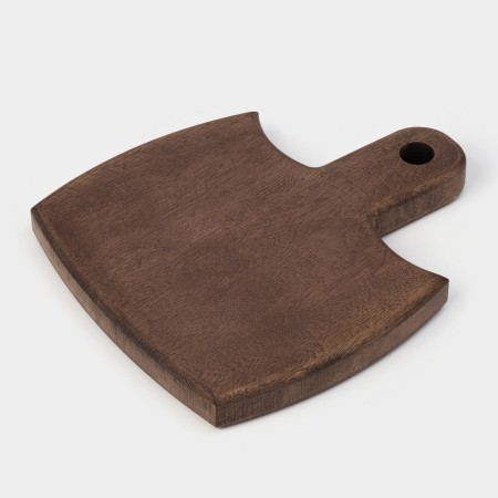 Defense board for supply to Wild Kitchen, 23 × 20 × 2.5 cm, Grabs Dark-9