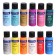 Paint for the fluid art, set of 12 colors x 60 ml, Brauberg,