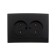 ROST "Elect" RS 16-237-h, double, without salary, hidden, black