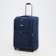 Small 24 suitcase "on lightning, code castle, with extension, blue color