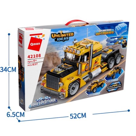 Designer Transformer "Call", 3 assembly options, 637 details-2