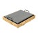 Boyscout-Grill slab, from natural natural stone, 40x30x3 cm
