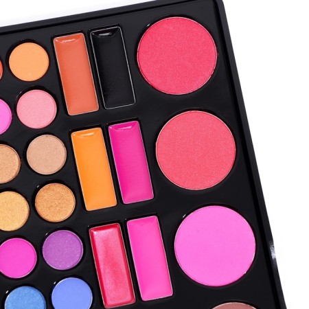 A set of decorative cosmetics Shadow 60 centers, 6 cv blush, 12 lip balms-5