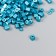 Cube glass 4x4 mm "metallic. Blue" set 20 grams