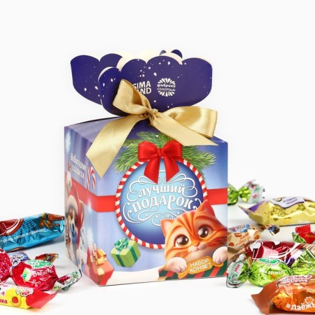 Sweet children's New Year's gift, "Best Gift", sweets 400 g-1