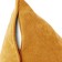 Decorative pillowcase "Tina", size 45x45 cm, yellow color