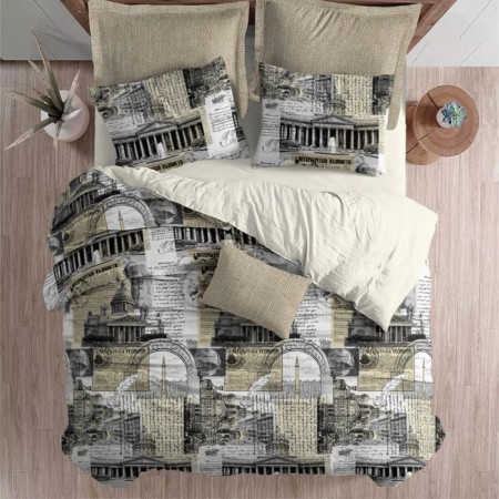 Bed linen 2 joint venture, size 215x220 cm, 175x215 cm, 70x70 cm - 2 pcs-1