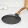 Pancake pan Granit Ultra, D = 22 cm, plastic handle, anti -stick coating, black color