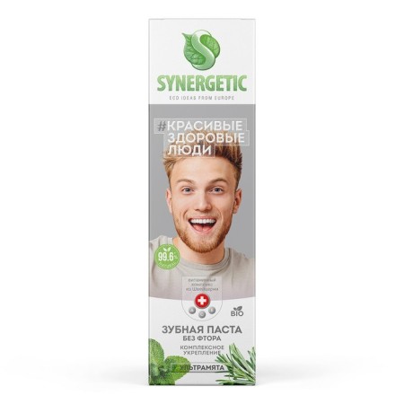 Synergetic toothpaste, complex fortification, 100 g