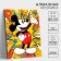Diamond embroidery full filling "Mickey Mouse" Pop Art, on the frame, 40*50 cm