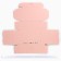 Gift folding box, packaging, "pink", 22 x 16.5 x 10 cm