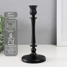 Summary Metal for 1 candle 