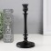 Summary Metal for 1 candle "Chansto" d = 2 cm black 10x10x22 cm