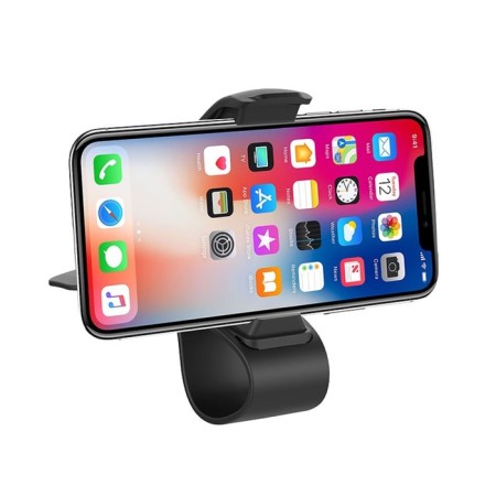Holder for a smartphone in the Hoco CA50 Auto, up to 7 ", capture width up to 90 mm, black-1