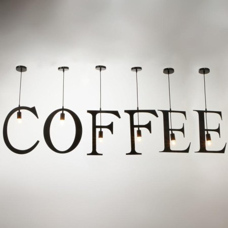 Bayerlux suspension of Bayerlux "Coffee" 5x40W E27 Black-1