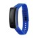 Watch of wristwood, electronic children's "glare", silicone strap, dial 5 x 2 cm, blue