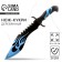 Souvenir weapon Knock Kukri "Blue", length 25 cm