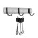 Cappio CVT002 hanger, metallic, three -horn, color chromium