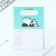 Planing with tear -off sheets A5, 40l. Soft cover "Panda"