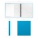 Folder on 4 rings A4, Erichkrause Neon, 35 mm, 1750 microns, laminated, hard cover, blue