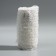 Vase for flowers decorative "Athena", white, 16 x 7 cm.