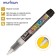 Cretaceous Munhwa "Black Board Marker", 3.0 mm, bullet, water base, white